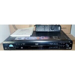 Sony CD/DVD Player DVP-S560D Video CD With Remote And Manual